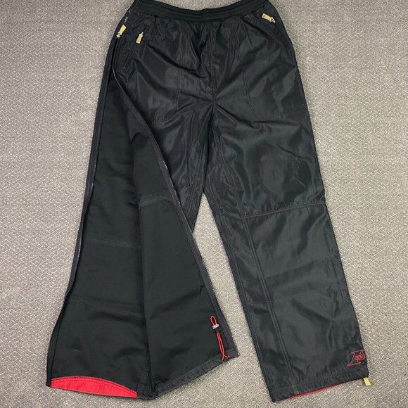 Vtg Reebok I3 Allen Iverson Pants Mens 2XL Full Side Zip Zipper Track Warm Up - Picture 1 of 15